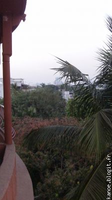 encore vue du balcon